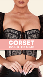 CORSET SEXY EN DENTELLE BRODÉE NATASHA