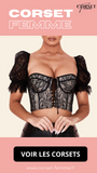 CORSET SEXY EN DENTELLE BRODÉE NATASHA