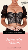 CORSET SEXY EN DENTELLE BRODÉE NATASHA