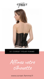 CORSET SEXY EN MAILLE TRANSPARENTE