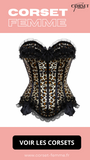 CORSET SEXY LÉOPARD EN SATIN ELLIE