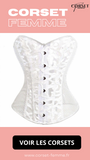 CORSET SEXY EN MAILLE TRANSPARENTE