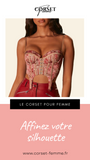CORSET SEXY À FINES BRETELLES ROMINA