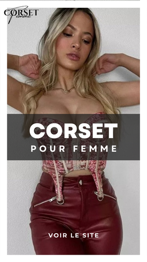 CORSET SEXY À FINES BRETELLES ROMINA