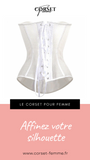 CORSET SEXY EN MAILLE TRANSPARENTE