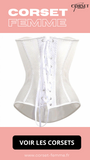 CORSET SEXY EN MAILLE TRANSPARENTE