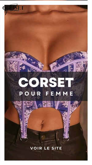 CORSET SEXY FLORAL À FINES BRETELLES CLARA