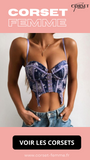 CORSET SEXY FLORAL À FINES BRETELLES CLARA