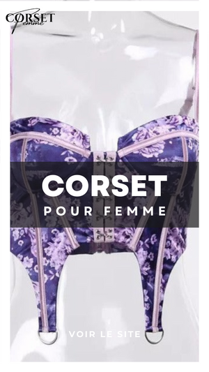CORSET SEXY FLORAL À FINES BRETELLES CLARA