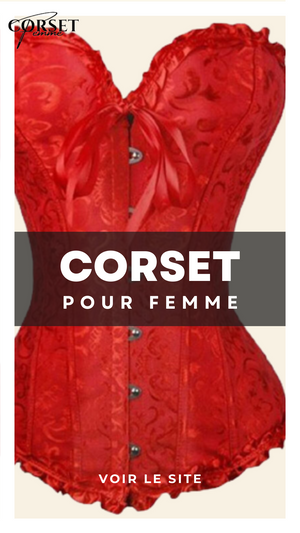 CORSET SEXY ROUGE ÉCLATANT EVERLEIGH