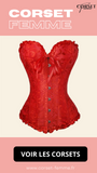 CORSET SEXY ROUGE ÉCLATANT EVERLEIGH