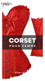 CORSET SEXY ROUGE ÉCLATANT EVERLEIGH