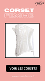 CORSET SEXY EN MAILLE TRANSPARENTE