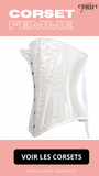 CORSET SEXY EN MAILLE TRANSPARENTE