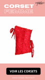 CORSET SEXY ROUGE ÉCLATANT EVERLEIGH