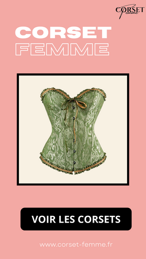 CORSET SEXY VERT CARMEN