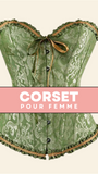 CORSET SEXY VERT CARMEN