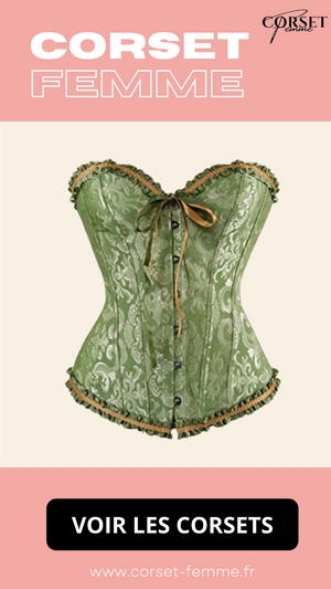 CORSET SEXY VERT CARMEN