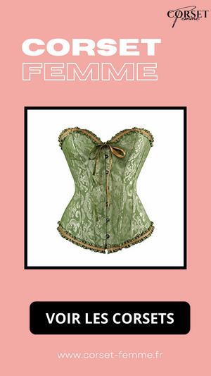 CORSET SEXY VERT CARMEN
