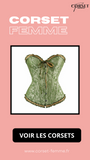 CORSET SEXY VERT CARMEN