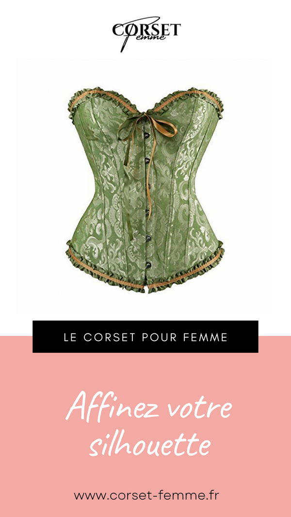 CORSET SEXY VERT CARMEN