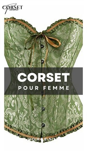 CORSET SEXY VERT CARMEN