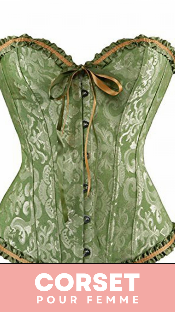 CORSET SEXY VERT CARMEN
