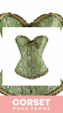 CORSET SEXY VERT CARMEN