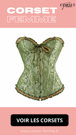 CORSET SEXY VERT CARMEN