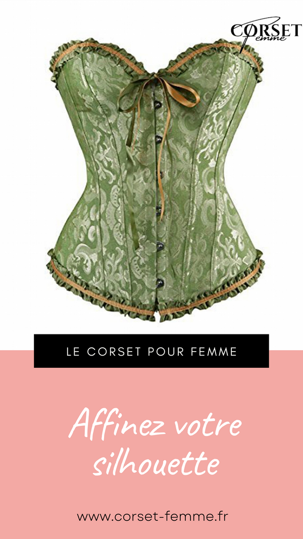 CORSET SEXY VERT CARMEN