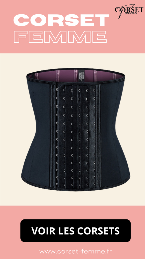 CORSET MINCEUR TAILLE DE GUÊPE