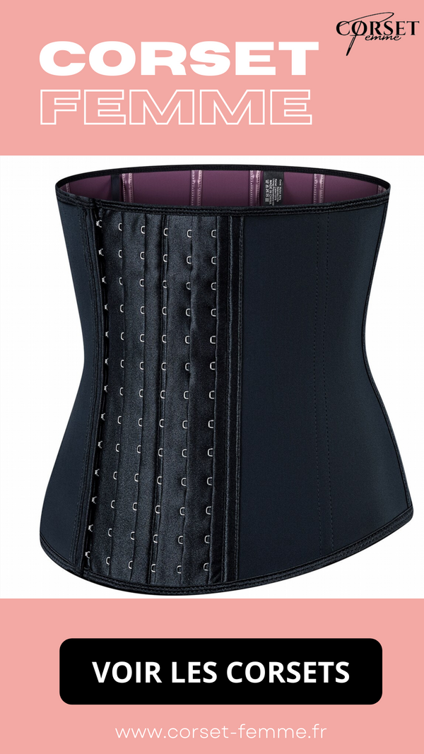 CORSET MINCEUR TAILLE DE GUÊPE