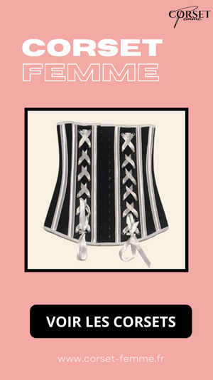 CORSET MINCEUR À LACETS