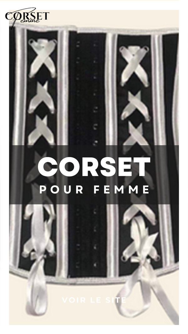 CORSET MINCEUR À LACETS