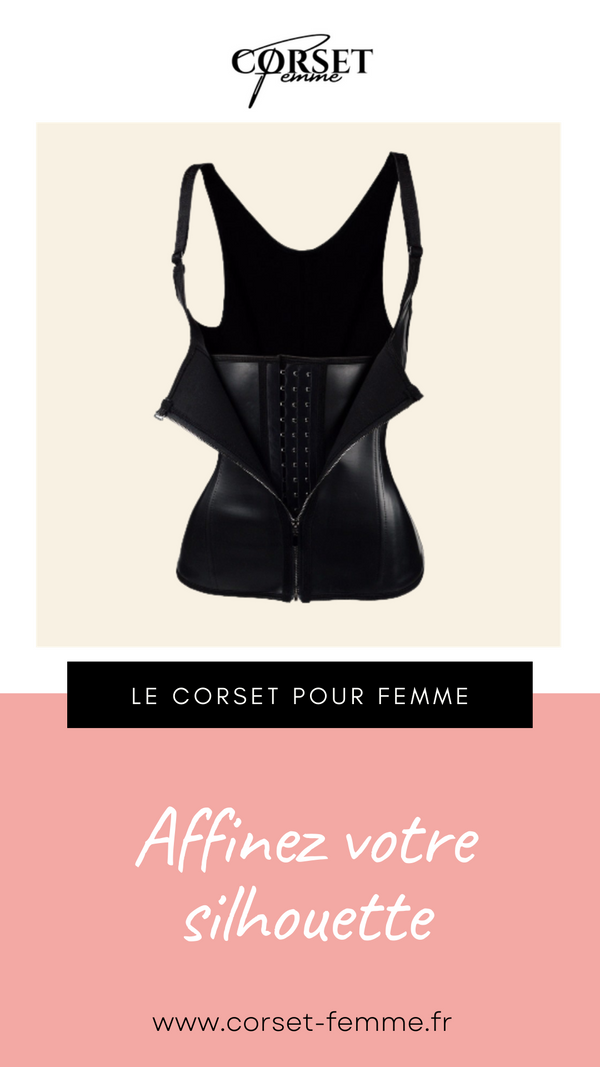 CORSET MINCEUR AVEC BRETELLES