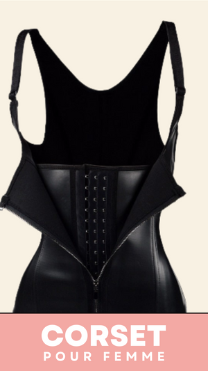 CORSET MINCEUR AVEC BRETELLES