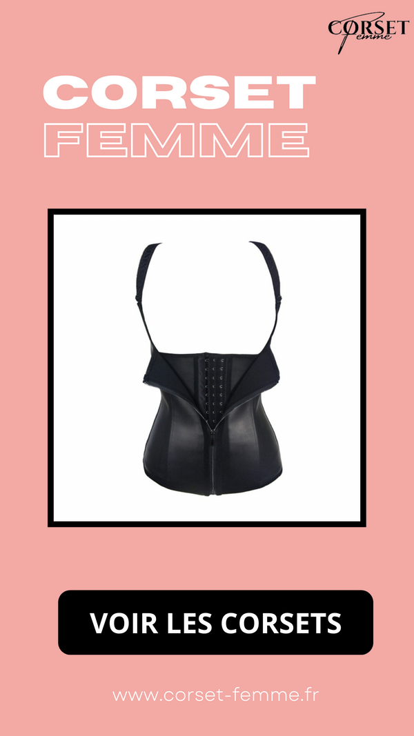 CORSET MINCEUR AVEC BRETELLES