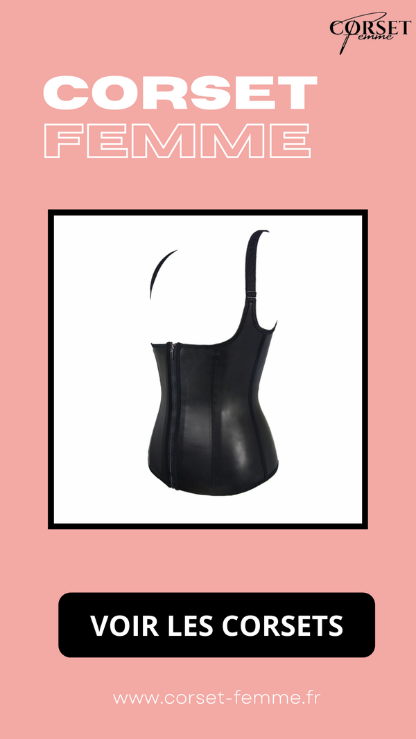 CORSET MINCEUR AVEC BRETELLES