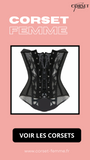 CORSET SEXY EN MAILLE TRANSPARENTE