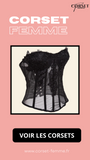 CORSET SEXY TRANSPARENT ET FLORAL FRANKIE