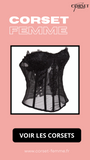 CORSET SEXY TRANSPARENT ET FLORAL FRANKIE