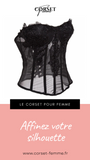 CORSET SEXY TRANSPARENT ET FLORAL FRANKIE
