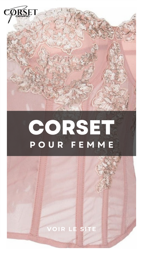 CORSET SEXY TRANSPARENT ET FLORAL FRANKIE