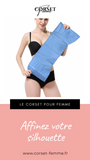 CORSET MINCEUR INVISIBLE EN LATEX (BLEU)
