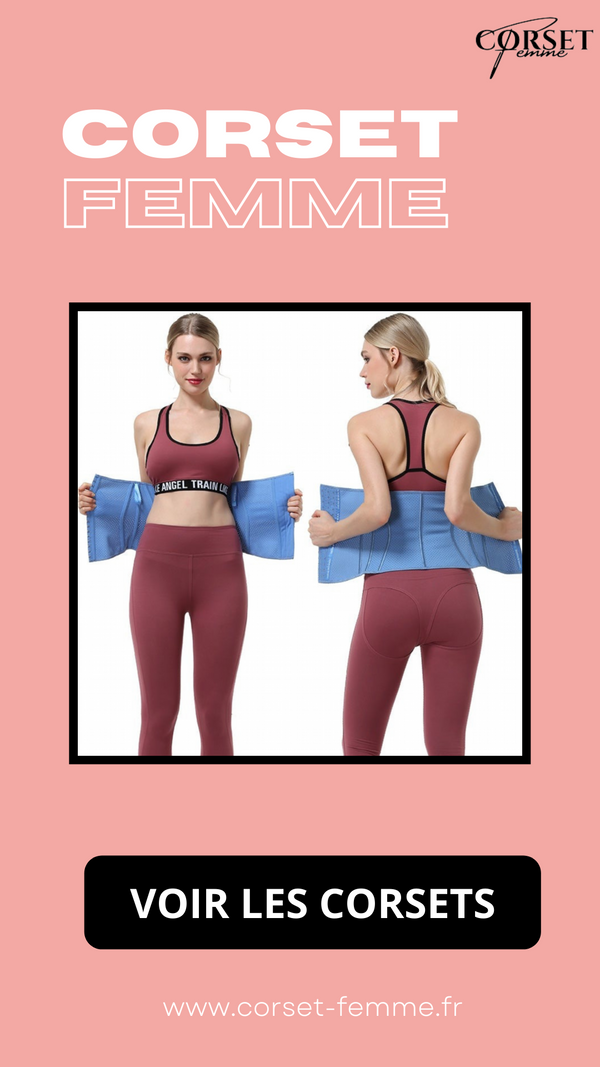 CORSET MINCEUR INVISIBLE EN LATEX (BLEU)