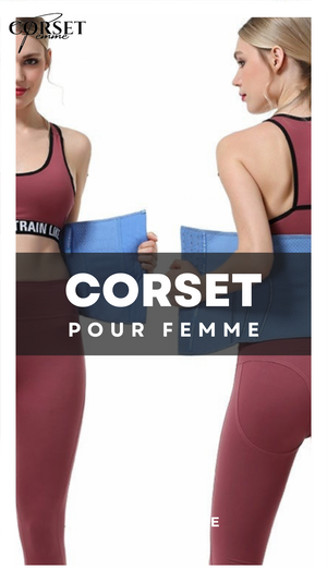 CORSET MINCEUR INVISIBLE EN LATEX (BLEU)