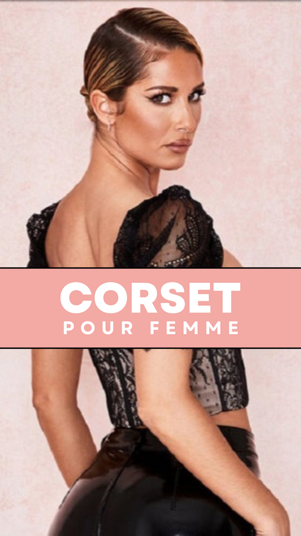 CORSET SEXY EN DENTELLE BRODÉE NATASHA