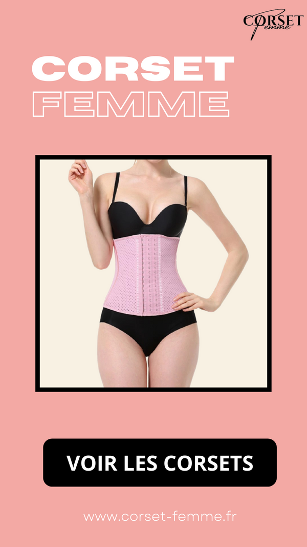 CORSET MINCEUR INVISIBLE EN LATEX (ROSE)