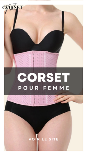 CORSET MINCEUR INVISIBLE EN LATEX (ROSE)