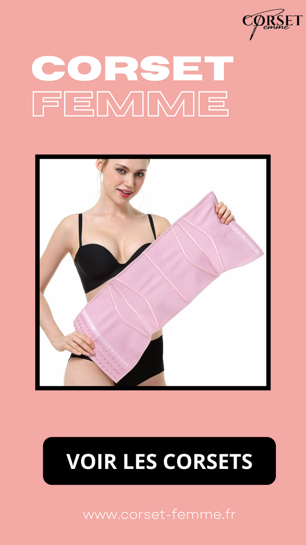 CORSET MINCEUR INVISIBLE EN LATEX (ROSE)